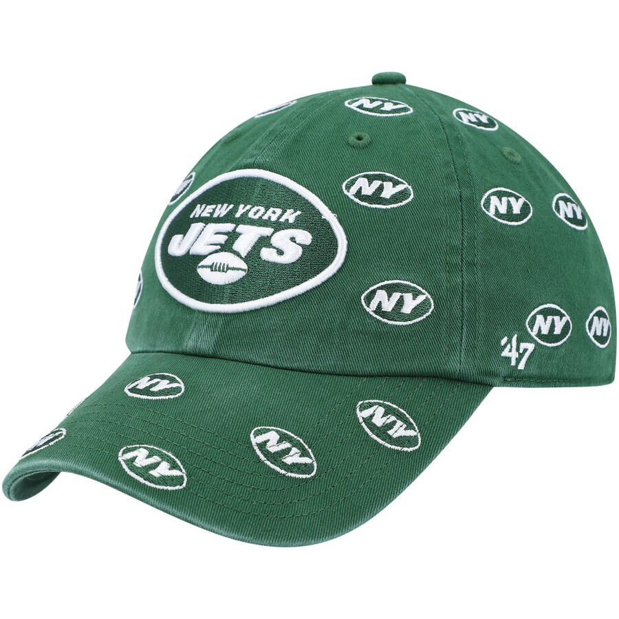 New York Jets '47 Women's Confetti Clean Up Adjustable Hat - Green | Fanatics