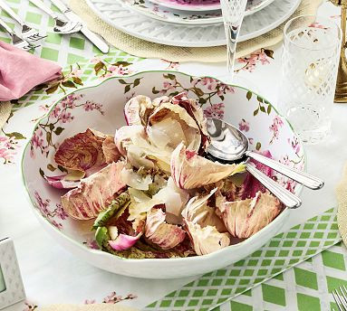 Monique Lhuillier Garden Trellis Serving Bowl | Pottery Barn (US)