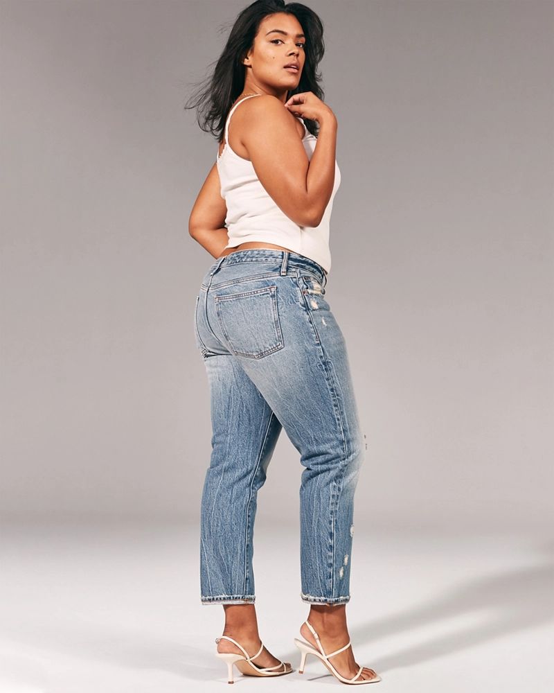 Low Rise Boyfriend Jeans | Abercrombie & Fitch US & UK