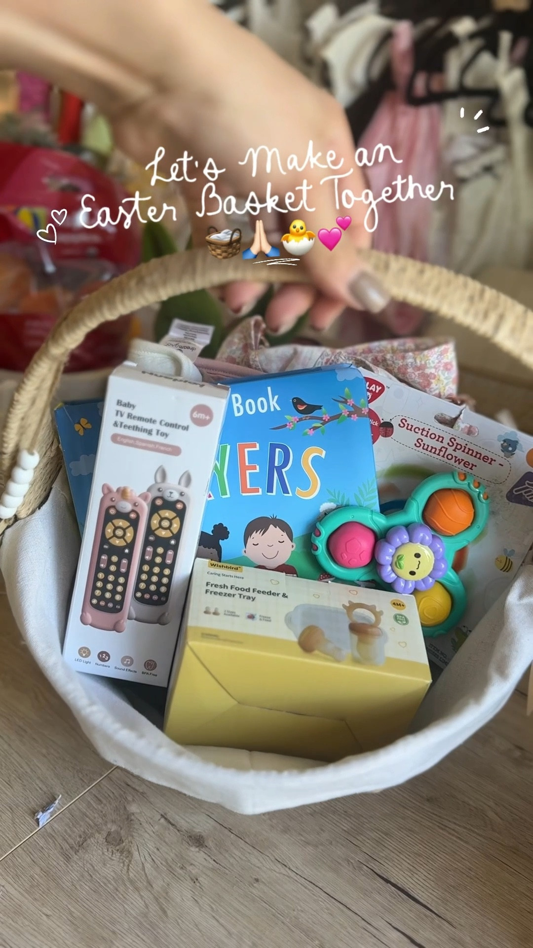 Baby Easter gift basket 💕

#LTKBaby #LTKSaleAlert