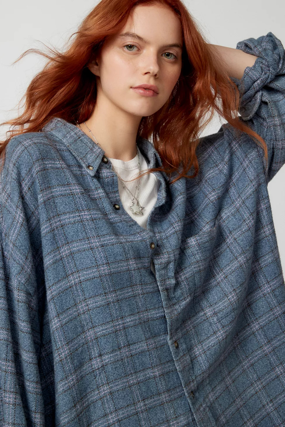 Urban Renewal Vintage Heavyweight Flannel Shirt | Urban Outfitters (US and RoW)