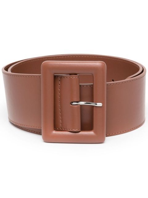 wide leather belt | Farfetch (US)