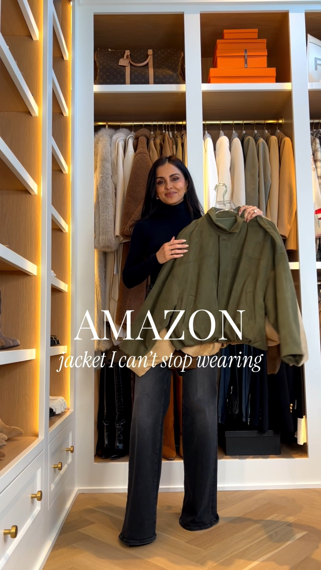 Amazon viral bomber jacket in three colors
I’m wearing a small in all
This jacket goes with any color palette - dark or light!
Mother jeans wearing a 24


#LTKFindsUnder100 #LTKFindsUnder50 #LTKSeasonal