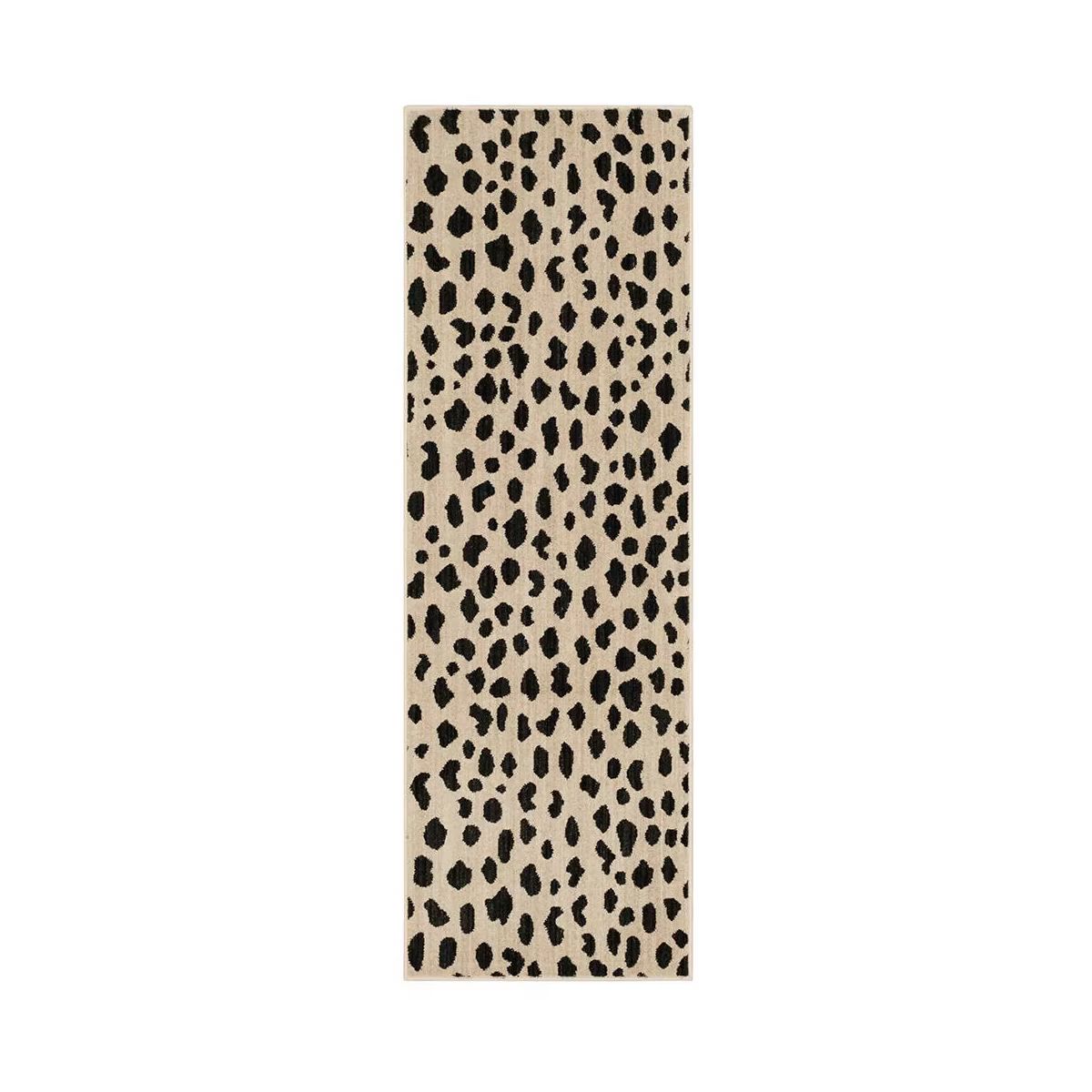 Daffodil Leopard Print Woven Rug - Threshold™ | Target