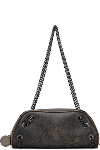 Stella McCartney - Brown Falabella Bowling Bag | SSENSE