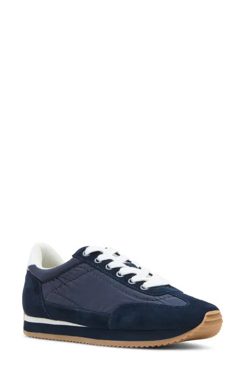 Blondo Ersula Low Profile Waterproof Sneaker in Navy Nylon at Nordstrom, Size 6 | Nordstrom