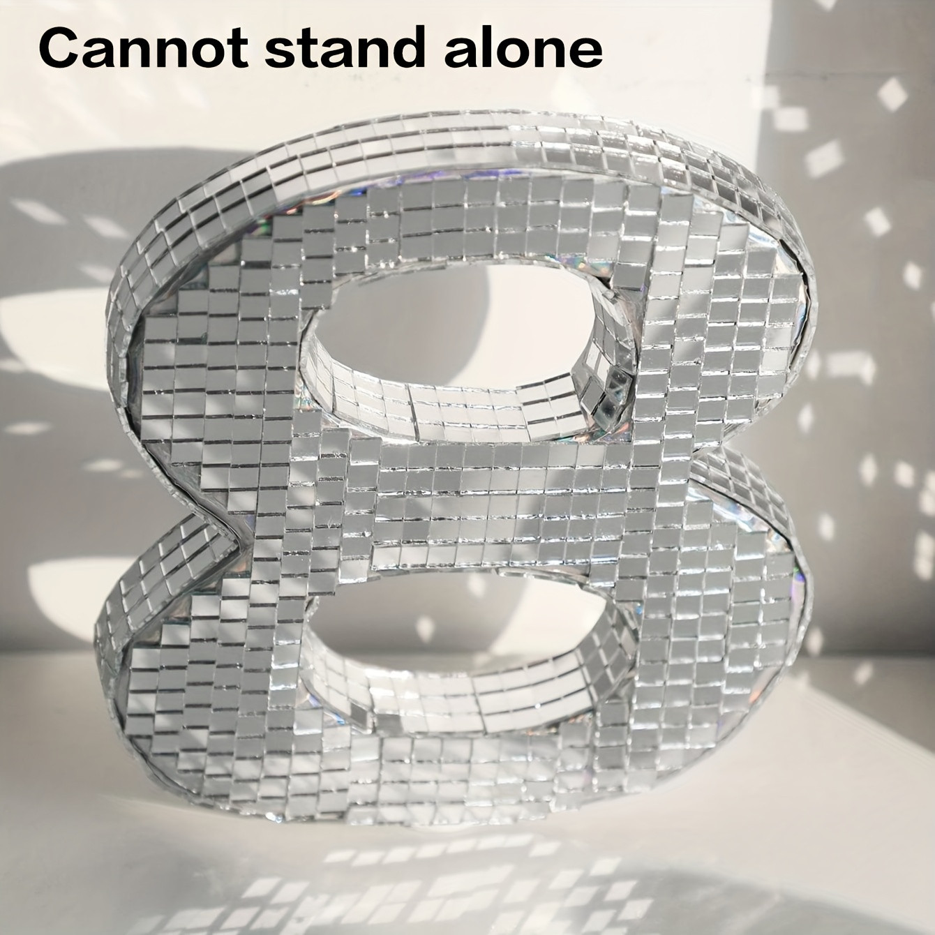 Creative Silvery Number 0~9 Laser Disco Decorative Ornament - Temu | Temu Affiliate Program