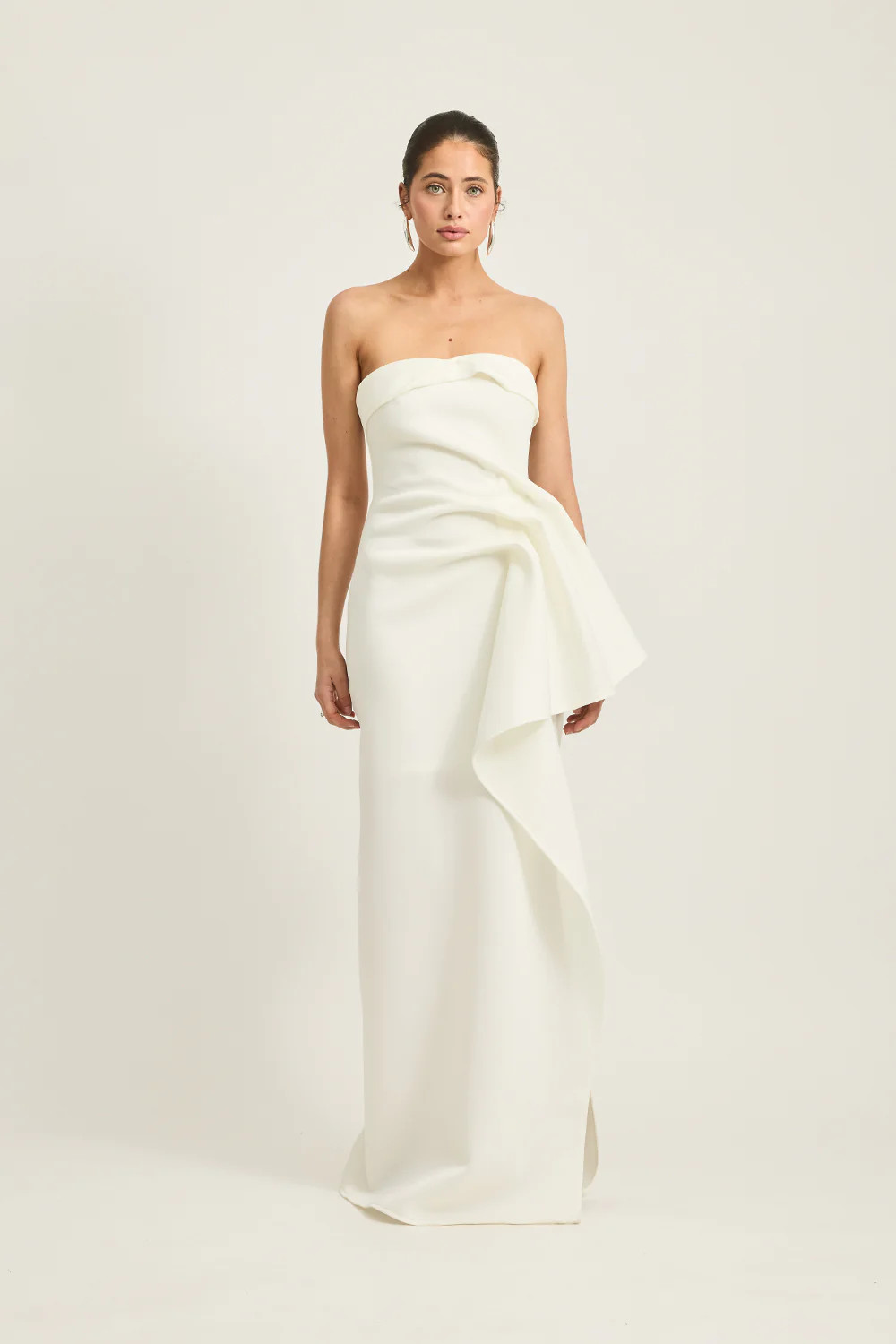 NOVEMBER DRESS - IVORY WHITE | TOJHA