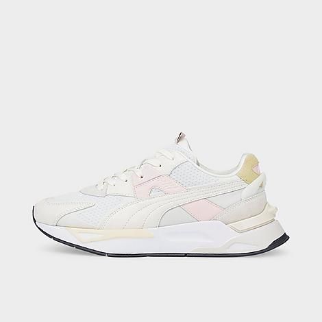 Puma Women's Mirage Sport Loom Casual Shoes in Off-White/Nimbus Cloud Size 6.0 Leather/Suede | Finish Line (US)