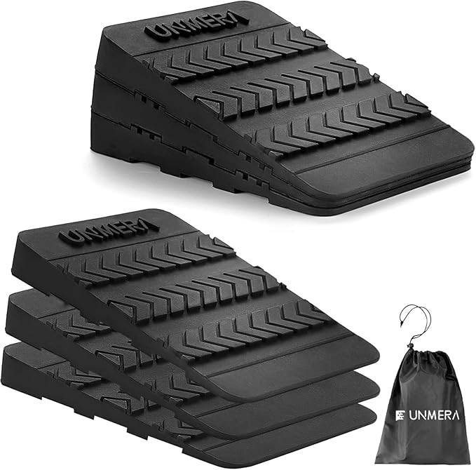 Squat Wedge Block 6PCS Adjustable Non-slip Rubber Squat Ramp,squat Wedge For Heel Elevated Squat,... | Amazon (US)