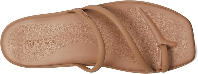 Crocs Women's Miami Toe Loop Sandal Flat | Amazon (US)