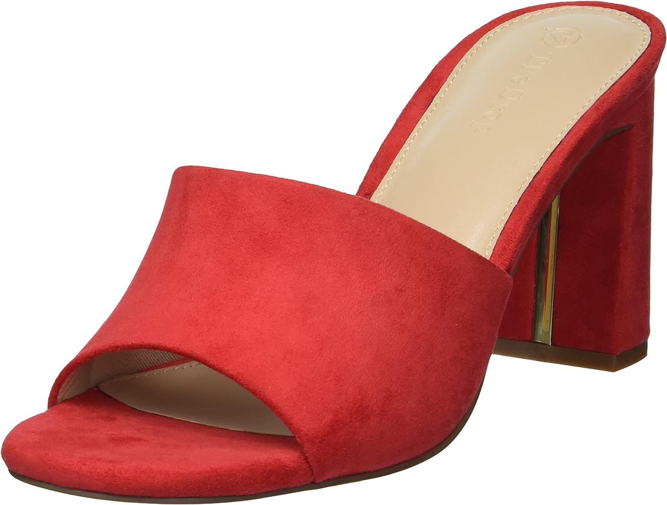 The Drop Women's Pattie High Block-Heeled Mule Sandal | Amazon (US)