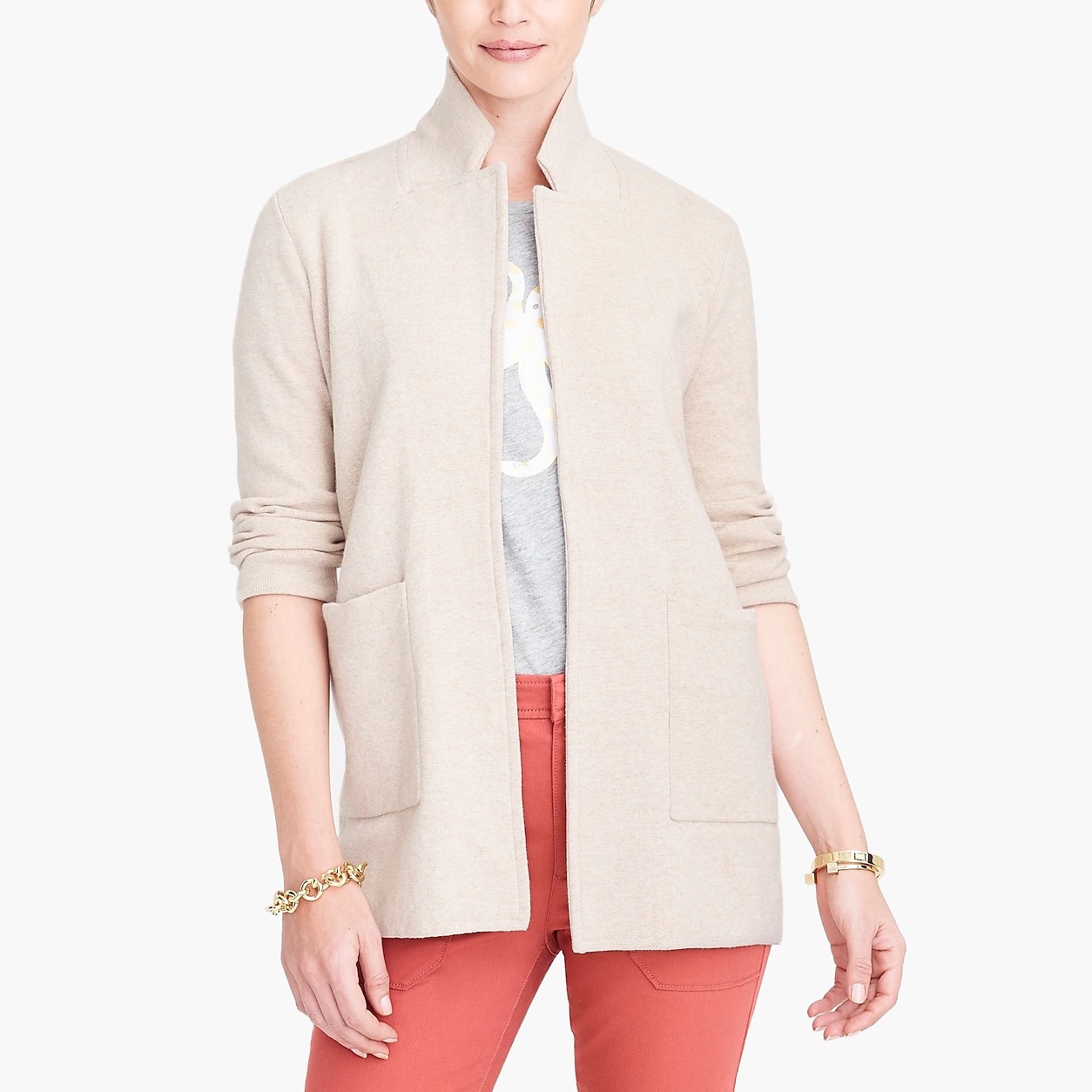 Open-front sweater blazer | J.Crew Factory