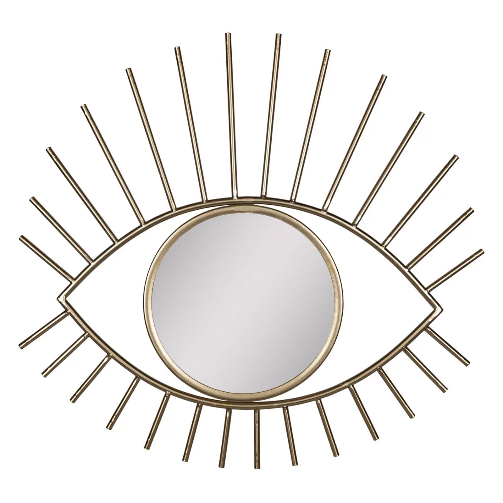 Stratton Home Decor Gold Metal Eye Wall Mirror | Kohl's