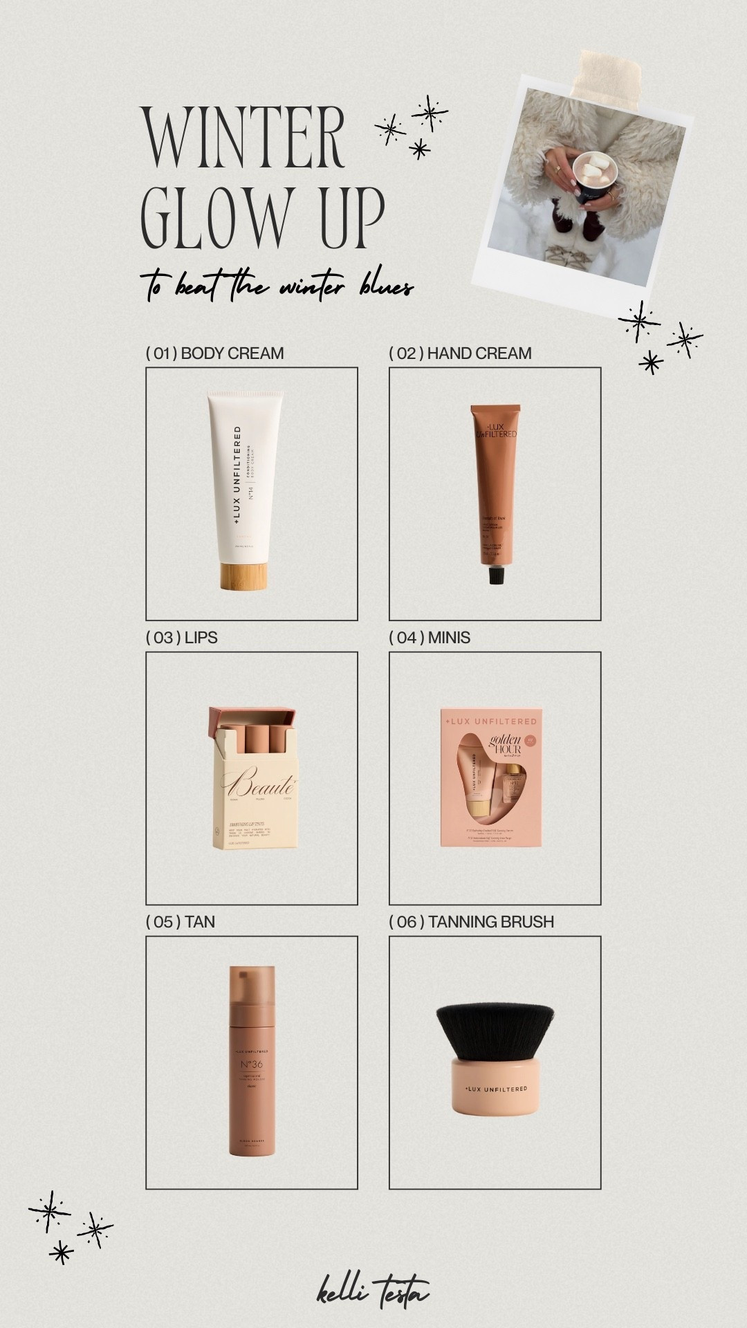 Winter glow up essentials 