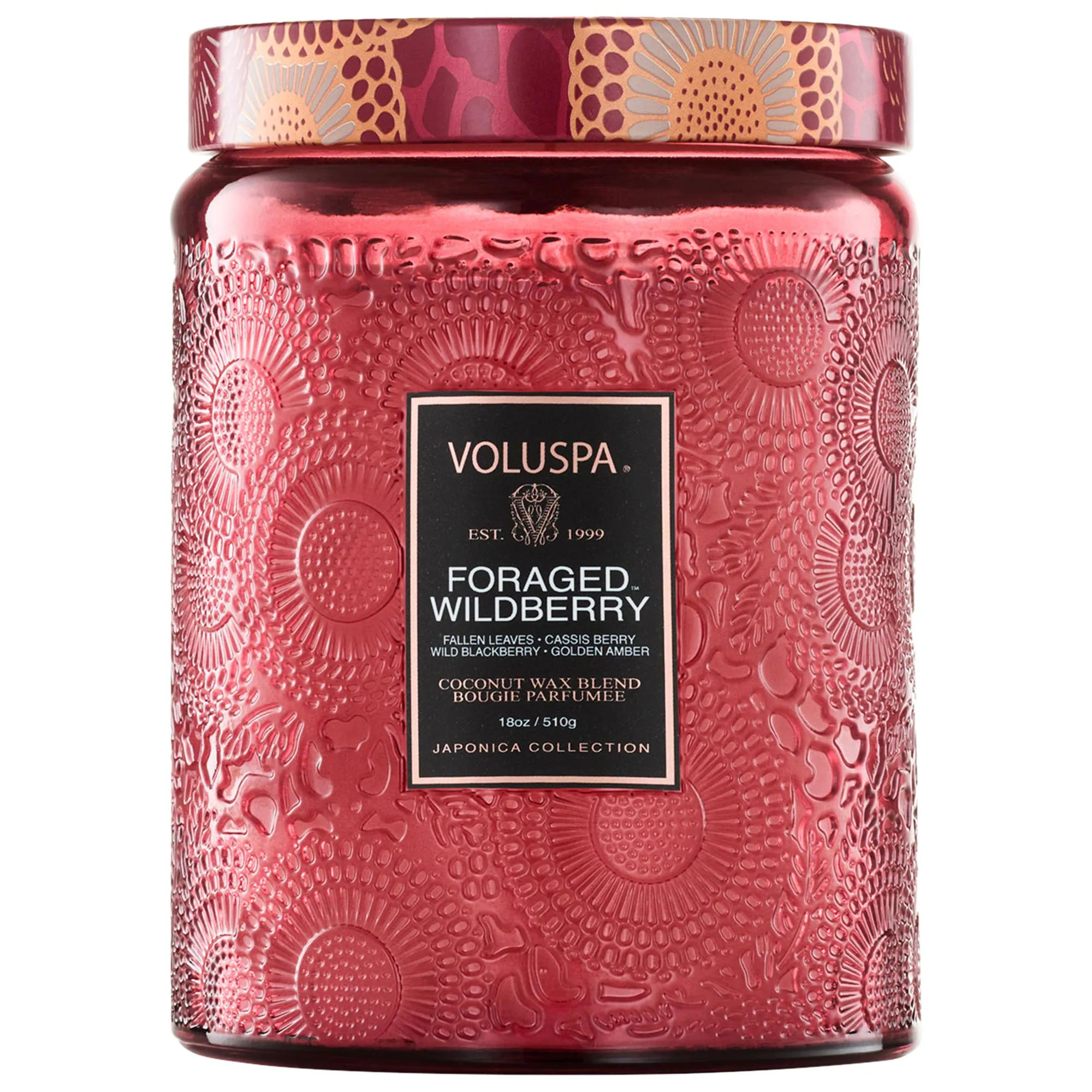 VOLUSPA Japonica Foraged Wildberry Large Jar Candle 18 oz / 510 g | Sephora (US)