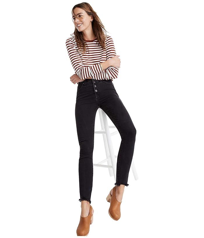 Madewell 10 High-Rise Skinny in Berkeley Wash (Berkeley Wash) Women's Jeans | Zappos