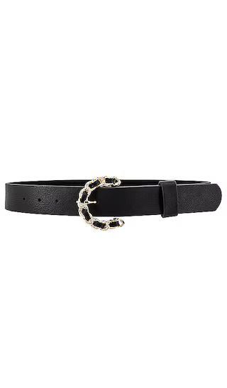 Anabella Belt in Black & Gold | Revolve Clothing (Global)