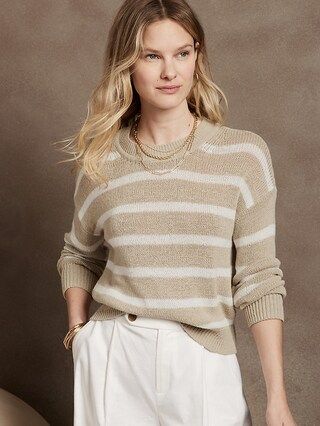 Tape Yarn Sweater | Banana Republic Factory