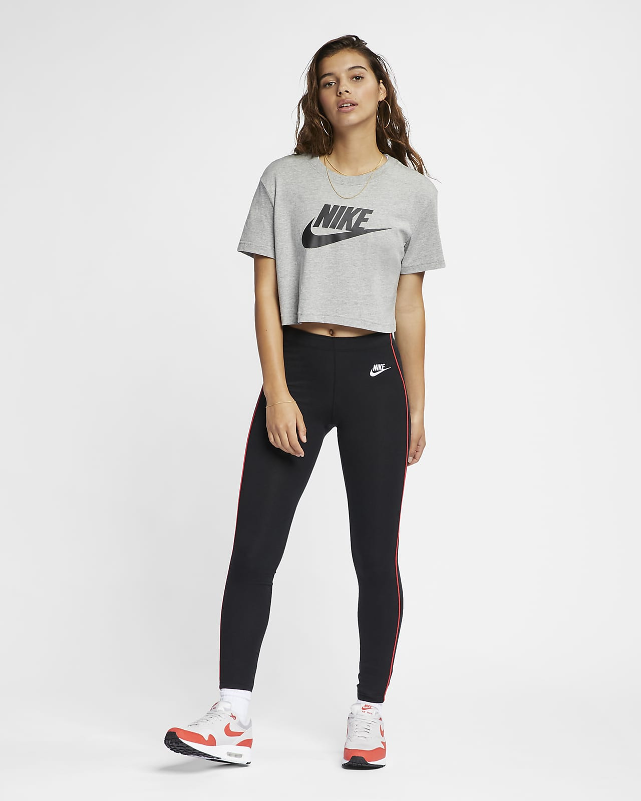 Women's Cropped Logo T-Shirt | Nike (US)
