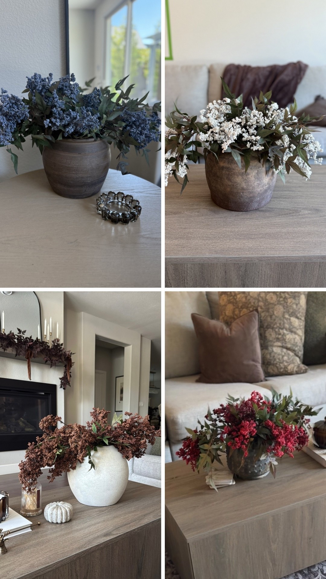 Amazon berrh stems | blue berry stems | white berry stems -| dusty plum stems

#LTKSaleAlert #LTKHome