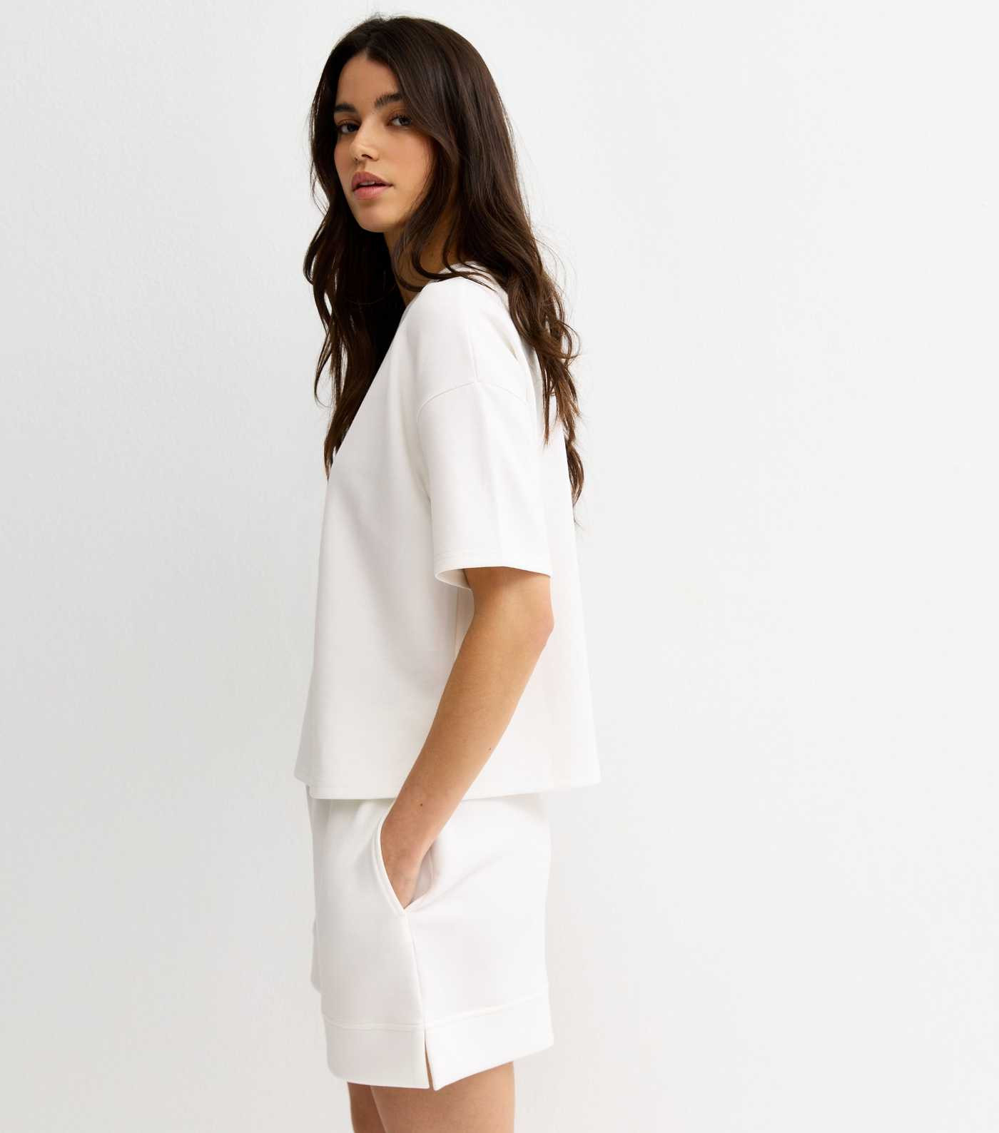 Premium Cream Jersey Shorts | New Look | New Look (UK)