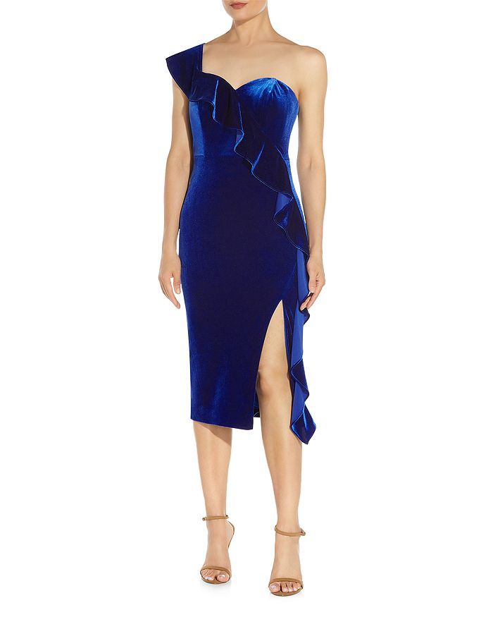 One Shoulder Midi Dress | Bloomingdale's (US)