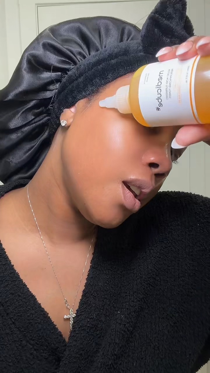 This routine has done WONDERS for my dark spots and hyperpigmentation!! I swear by it and use it nightly!!! Thank me later!! 🔥🔥

#LTKgrwm #LTKmorningroutine #LTKBeauty