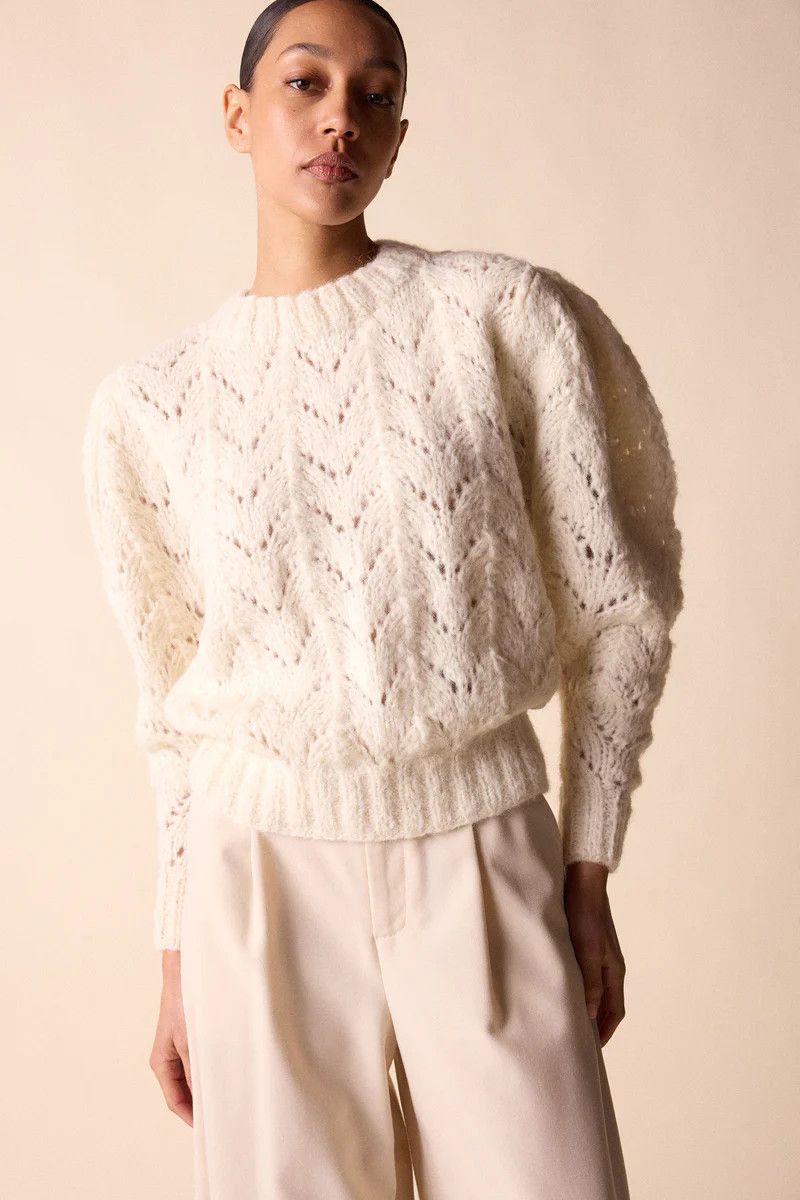 IVY SWEATER - IVORY | St. Roche