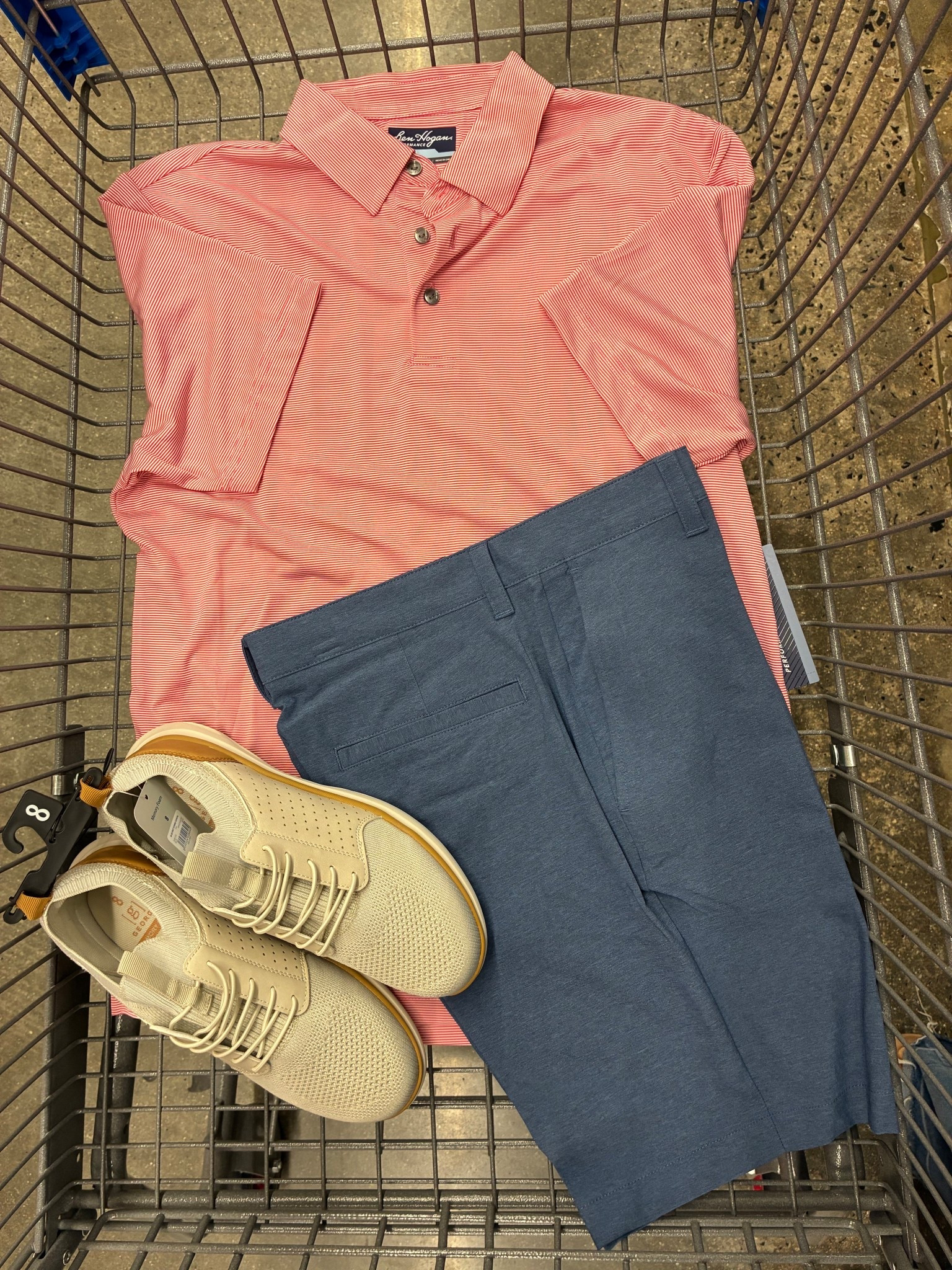 Walmart is killing it in the men’s department! Both polo and shorts are a moisture whisking material and these hybrid shoes make it easy for them to transition from activities to workplace seamlessly 

#LTKSeasonal #LTKMens