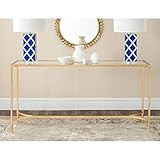 Safavieh Home Collection Antwan Gold Console Table | Amazon (US)