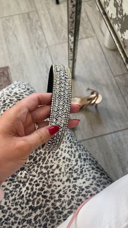 This rhinestone headband from target is perfect for your holiday outfits!!!! Omg! It’s even sparklier in person and on SALE for $7!!!!! Tags: holiday outfit, hair accessories, Christmas dress, stocking stuffer, gift ideas 

#LTKfindsunder50 #LTKHoliday #LTKsalealert