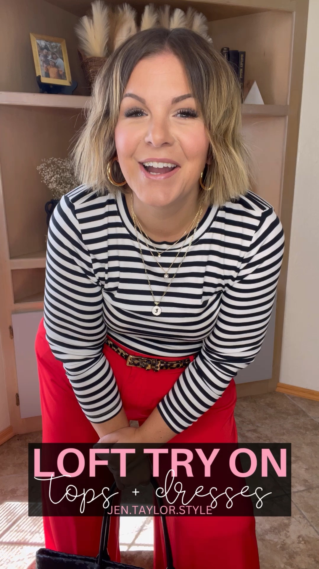 LOFT SALE ALERT! The leopard dress we’ve all loved is restocked and 40% off, along with this striped tee and chambray top. Wearing the XL in all of them. The Loft Friends and Family Sale is good for 40% off your entire purchase! 

#LTKOver40 #LTKMidsize #LTKSaleAlert