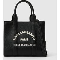 Karl Lagerfeld - Rue St-guillaume Mini Tote Bag, Woman, White, Size: One Size | Karl Lagerfeld UK