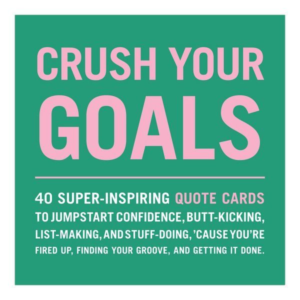 40ct Crush Your Goals Inner Truth Deck Inspiring Cards and Affirmation Card Deck | Target
