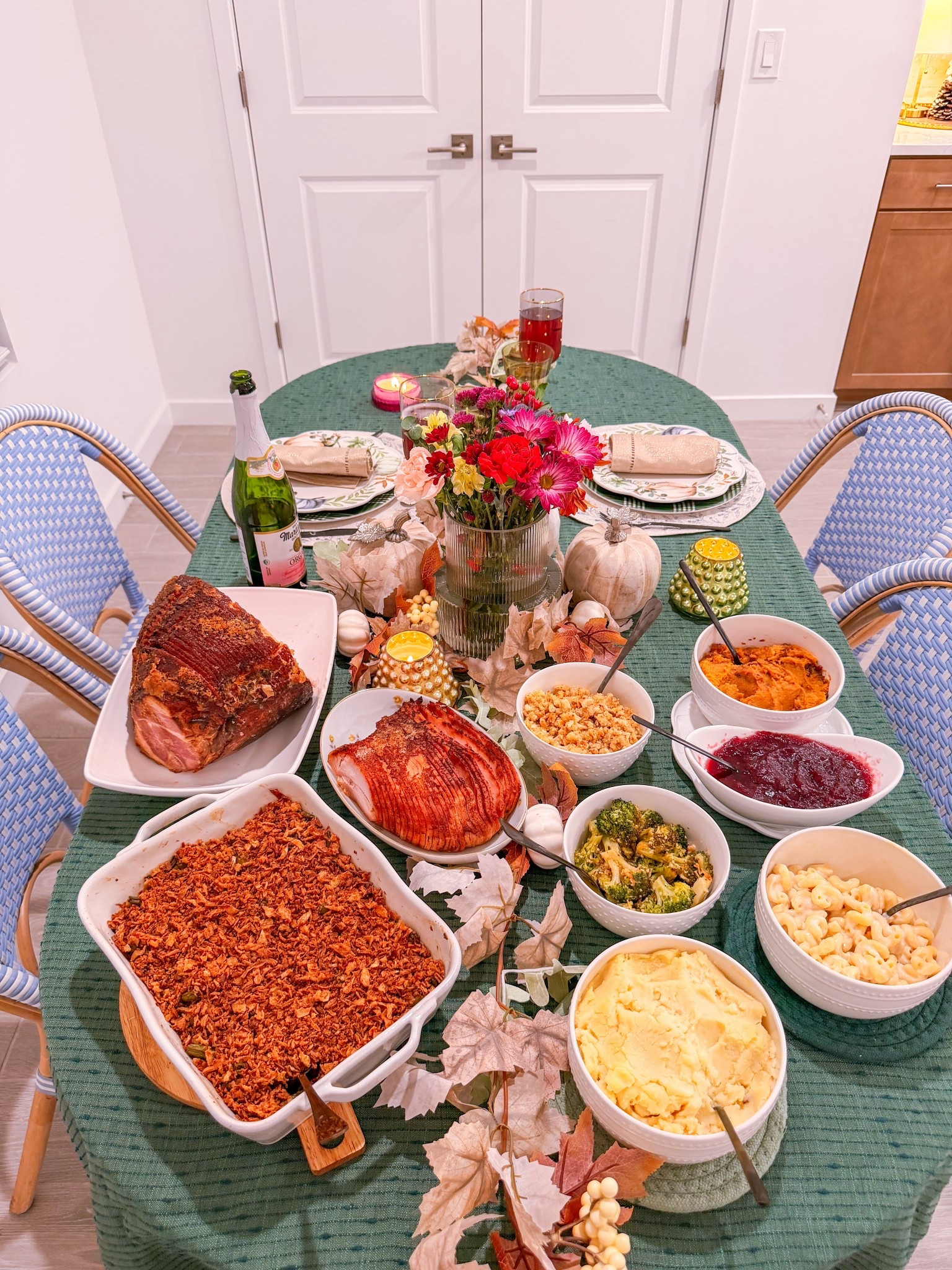 Plates full, hearts full… 🍁 Thanksgiving at our home this year. A warm autumn tablescape made to celebrate the beauty of the season and all the memories that start right here at the table 🤍🤎

#LTKCyberWeek #LTKSeasonal #LTKHoliday