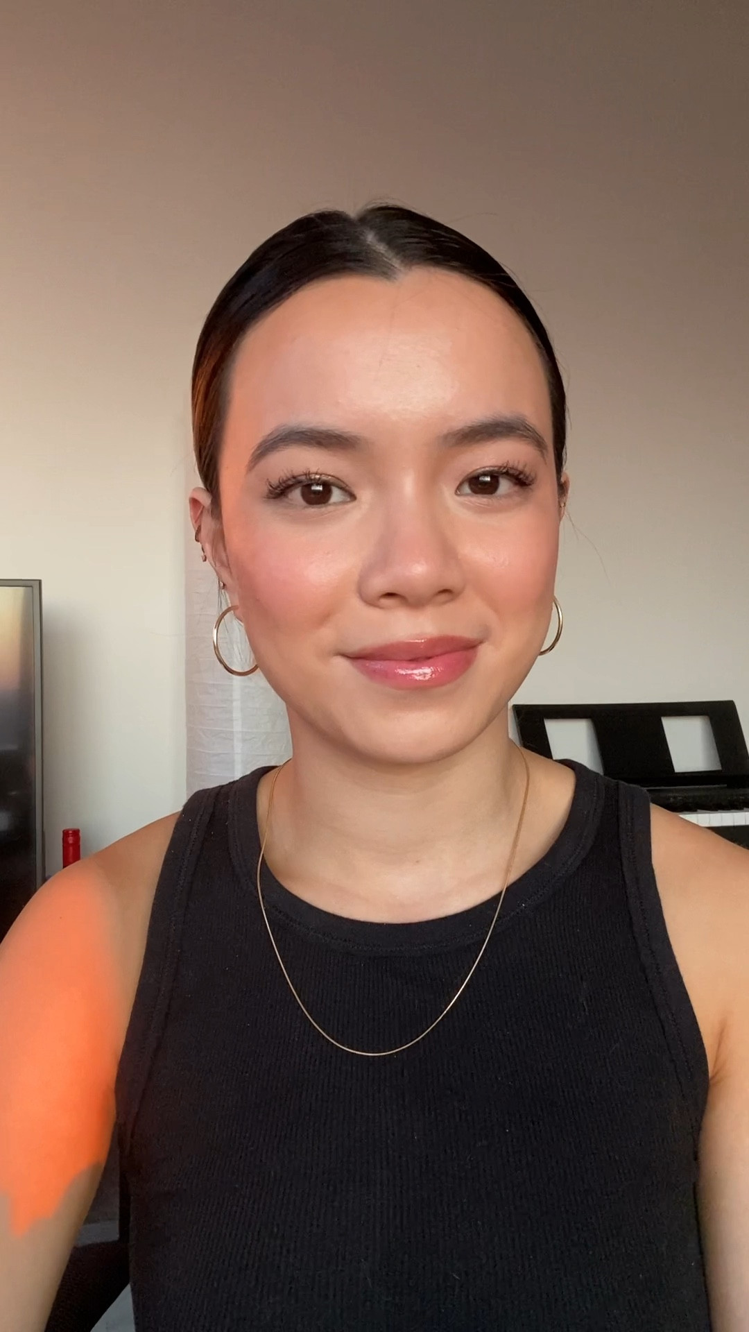An end of summer GRWM ft. sparkly lids and a pink berry lip

#LTKGiftGuide #LTKbeauty #LTKSeasonal