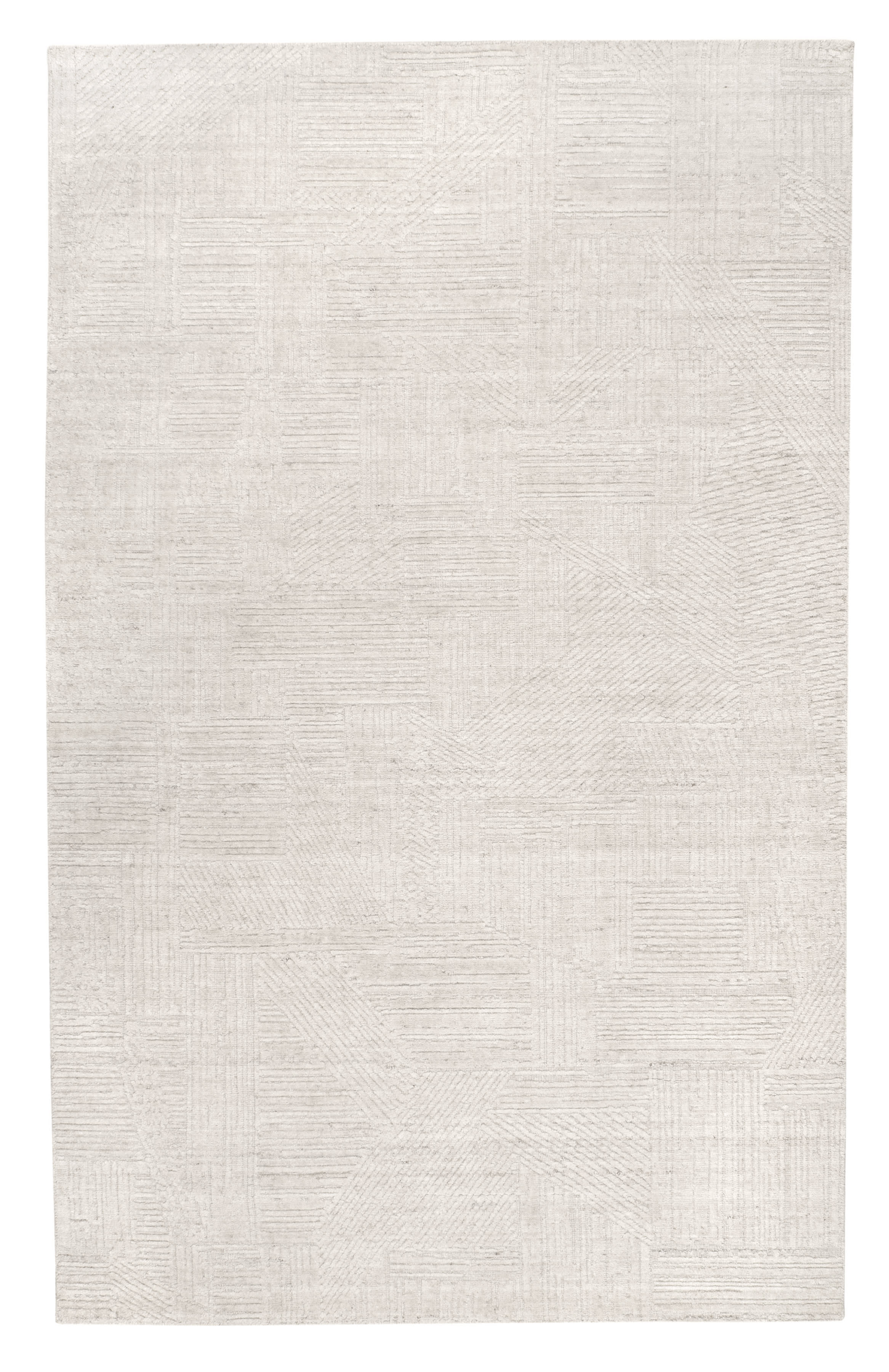 Beige Adrian Handwoven Wool 9' 6"" x 13' 6"" rug | Rugs USA
