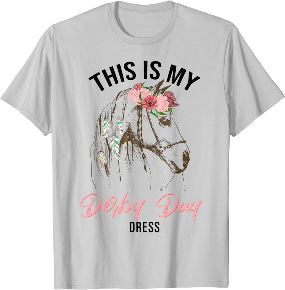 Derby Day 2024 This Is My Derby Day Dress horse racing T-Shirt | Amazon (US)