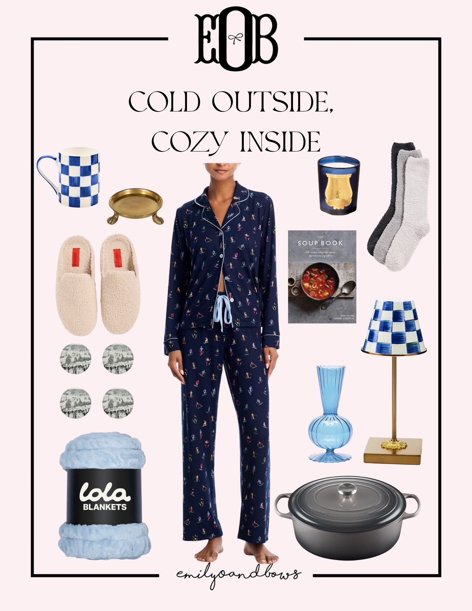 Cold outside, cozy inside! ❄️