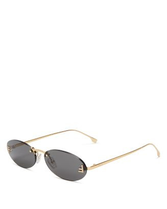 Rimless Round Sunglasses, 54mm | Bloomingdale's (US)