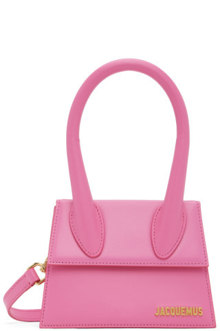Pink Le Papier 'Le Chiquito Moyen' Bag | SSENSE