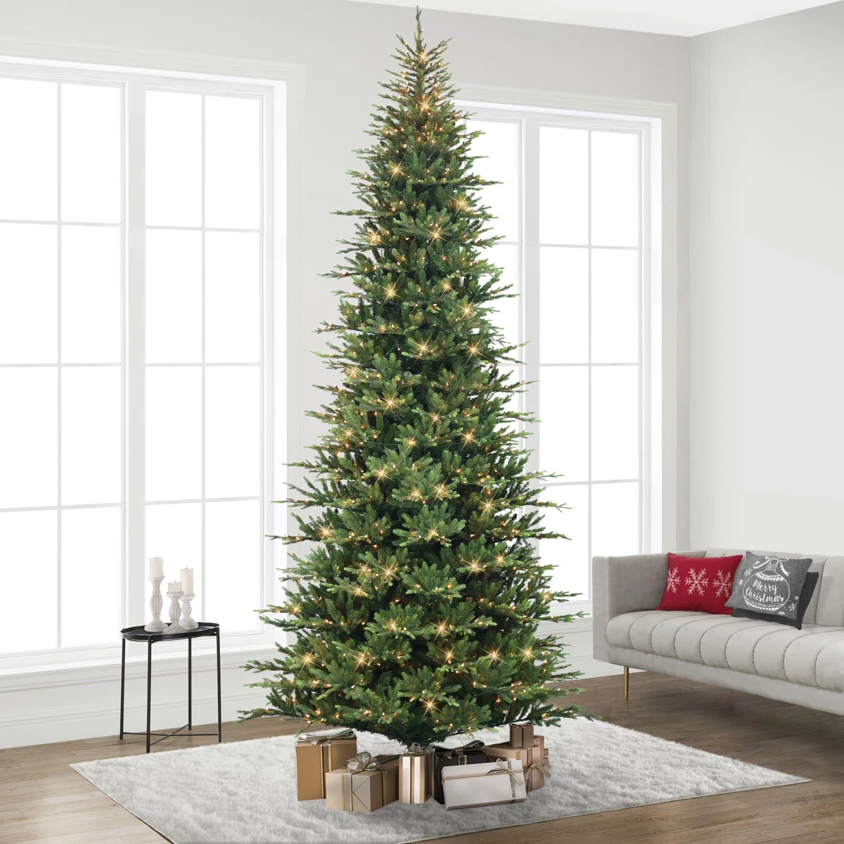 Grannia 12' Lighted Christmas Tree | Wayfair North America