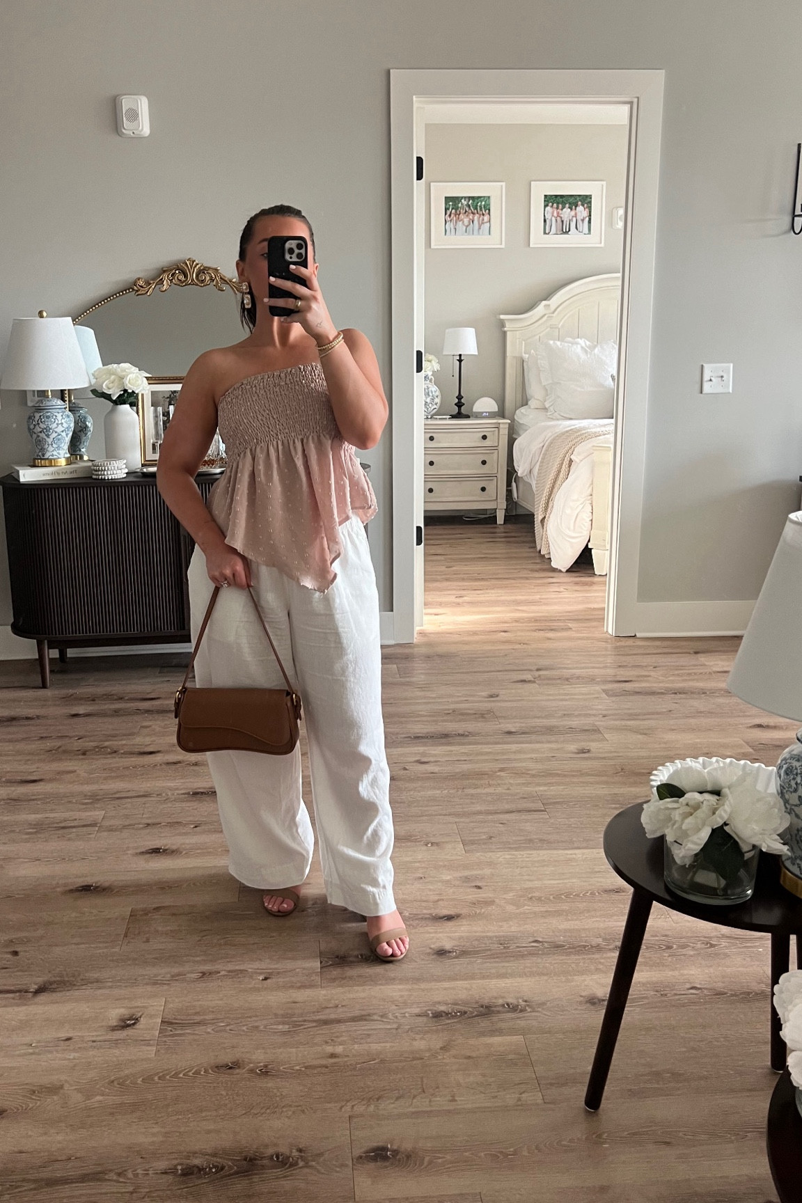 linen pants of the summer 🤍 

pants - size medium petite 

#oldnavy #linen #whitelinen #linenpants #summer #strapless

#LTKFindsUnder50 #LTKStyleTip #LTKPetite