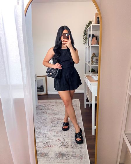 Get 15% off SHEIN with code Q3YGJESS 💕 

🏷️ matching set, black outfit, summer outfit, casual outfit, casual style, casual summer outfit 

#LTKunder50 #LTKshoecrush #LTKstyletip