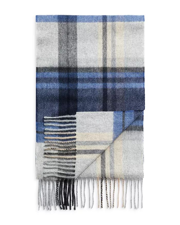 Plaid Oversized Cashmere Scarf - 100% Exclusive | Bloomingdale's (US)
