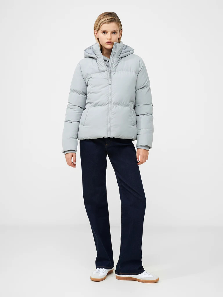 Funnel Neck Hooded Puffer Coat | French Connection (UK)