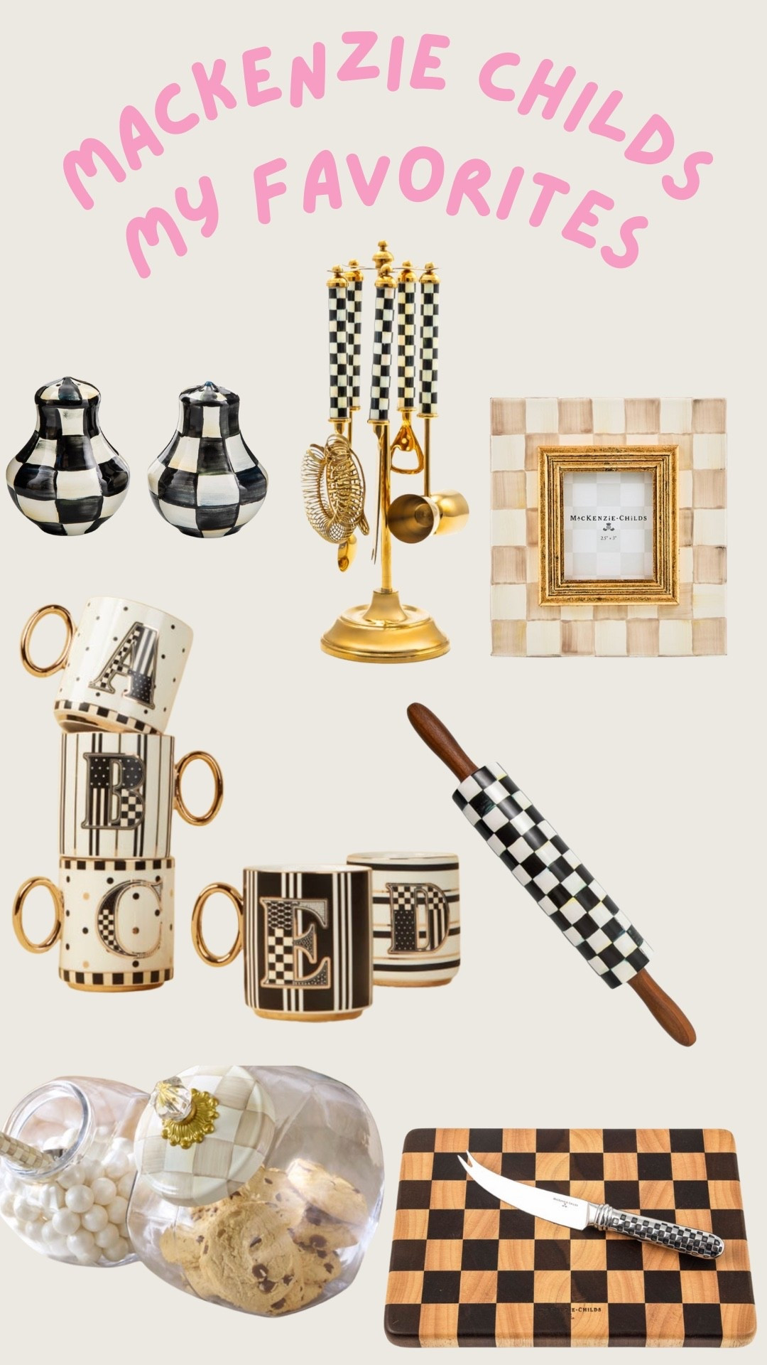 Mackenzie Childs. Checkered. My favorites. Collection. Kitchen finds. Home favorites. Trending. Best sellers. Viral  

#LTKFindsUnder100 #LTKHome #LTKSeasonal