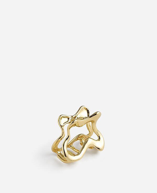 Medium Wavy Metal Claw Hair Clip | Madewell | Madewell
