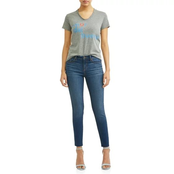 Sofia Jeans by Sofia Vergara Sofia Skinny Mid Rise Soft Stretch Ankle Jean Women's | Walmart (US)
